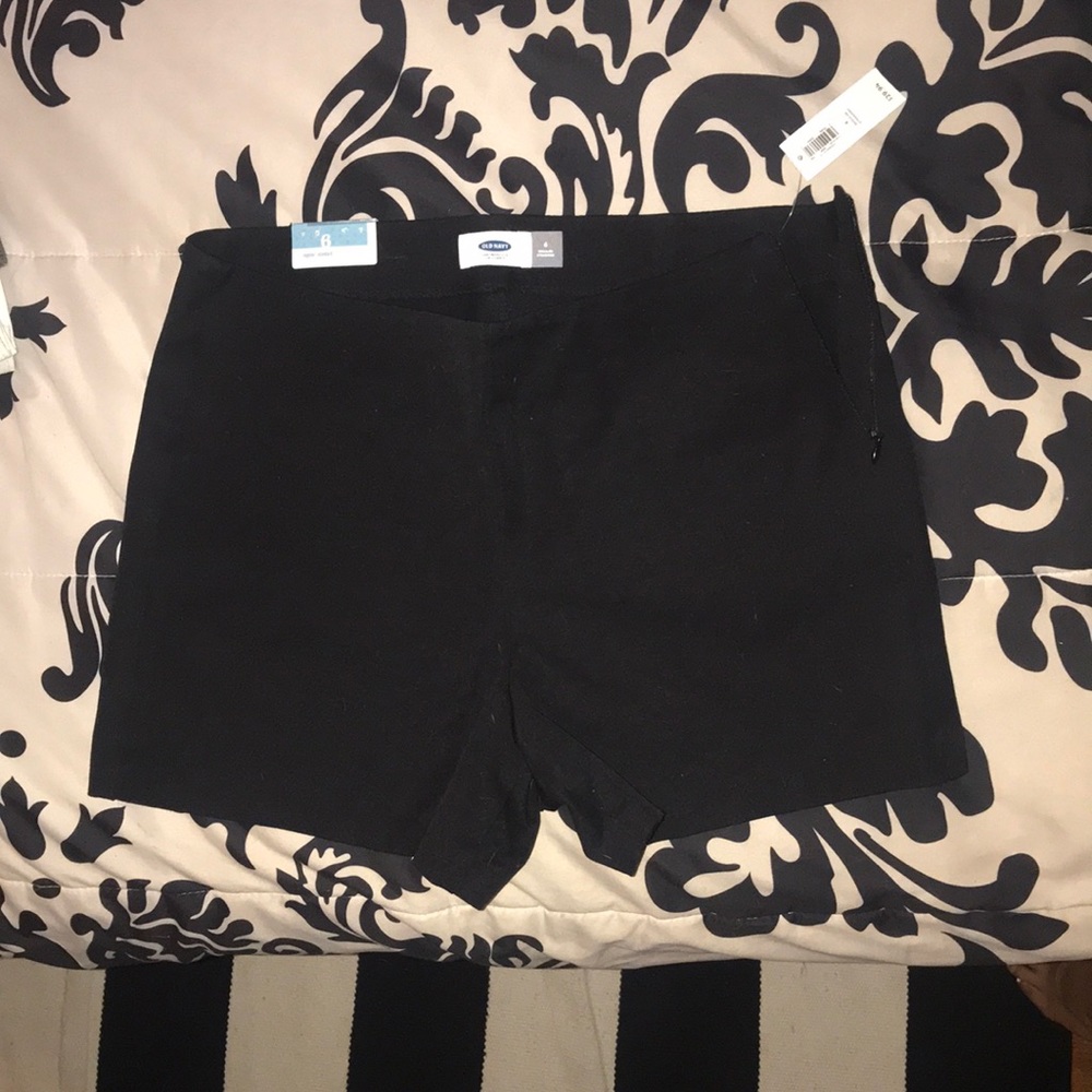 Black Dress Shorts